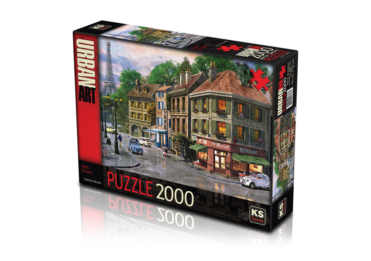 Paris Streets Puzzel 2000 Stukjes Top Merken Winkel
